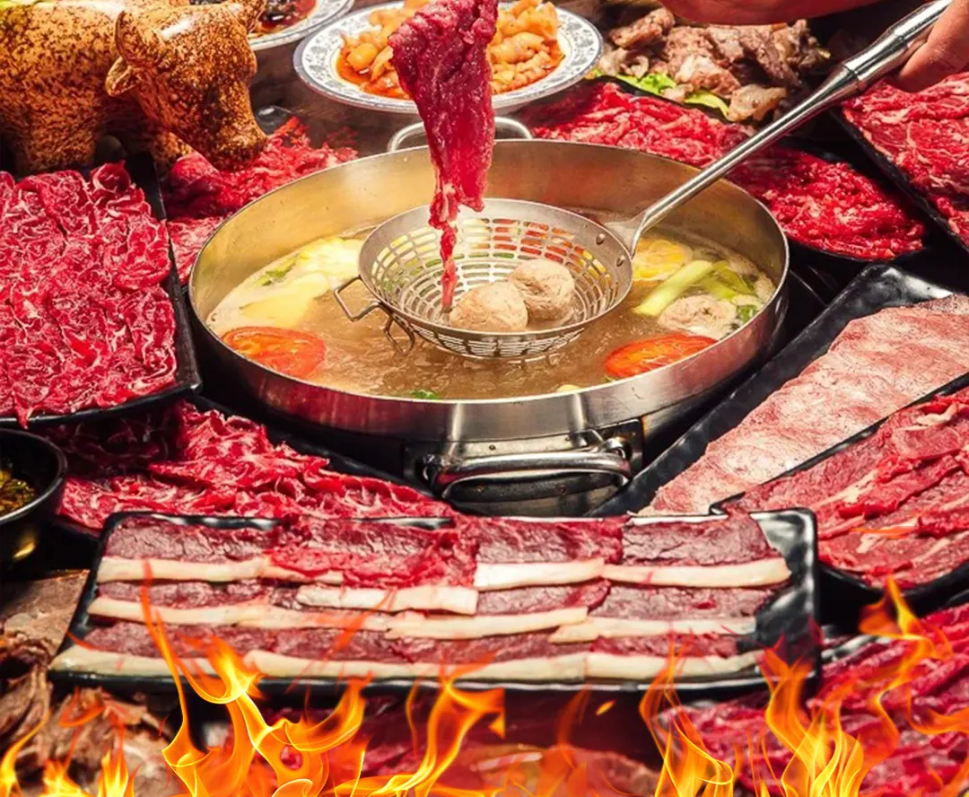 鲜切牛肉火锅自助畅吃|谭三娘鲜切牛肉